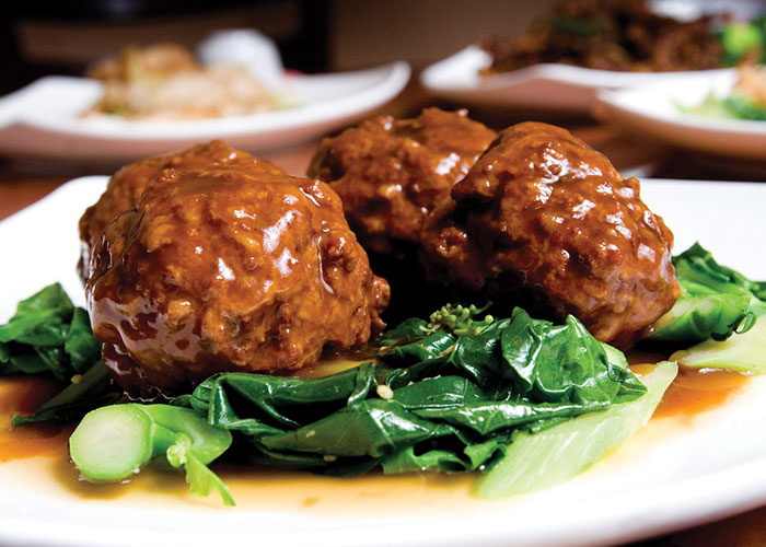A Sneak Peak at Our Delicious Shanghai Meatballs Being Prepared!