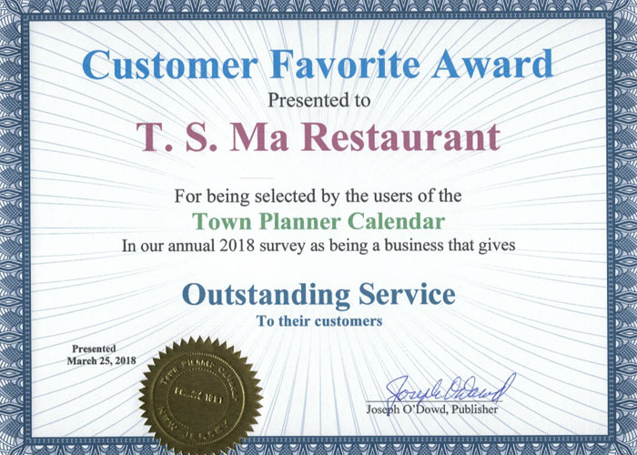 Montclair Town Planner – Outstanding Service