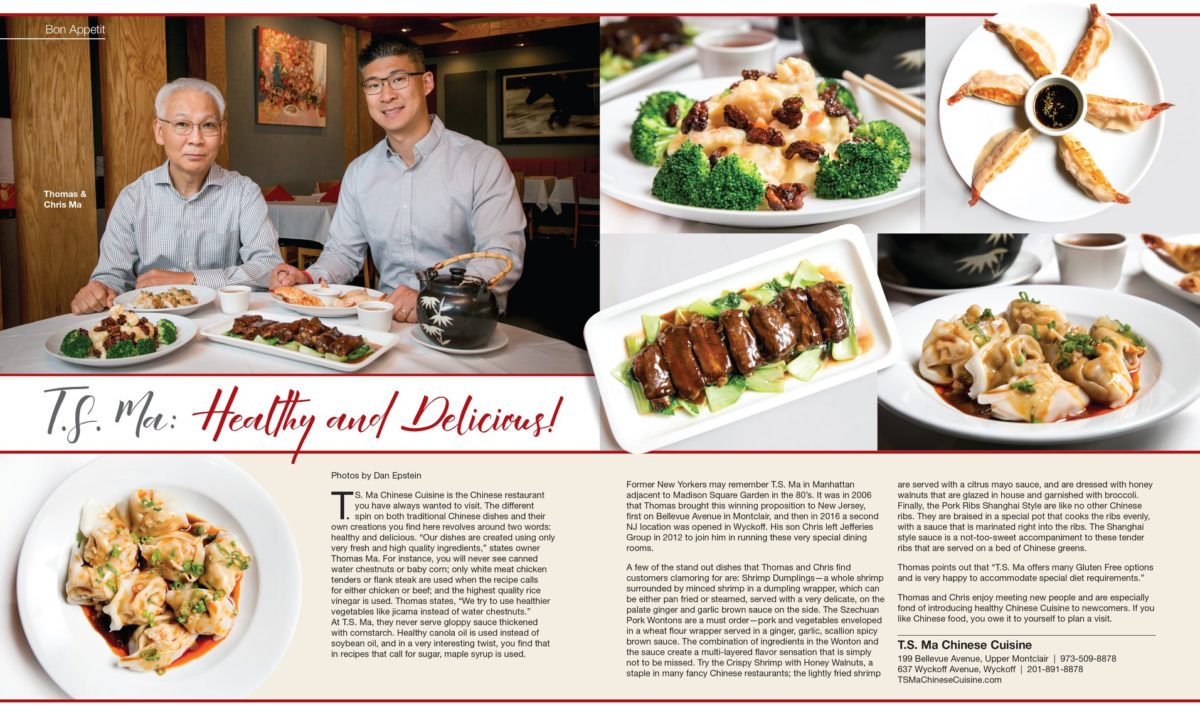 TS Ma Featured in the November 2019 Issue of Suburban Essex Magazine!