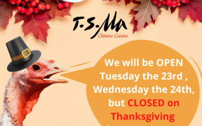 T.S. Ma Thanksgiving Week Hours